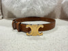 CELINE SMALL TRIOMPHE BELT IN LEATHER TAN 90cm