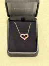 TIFFANY & CO. Heart-shaped 18K Rose Gold Necklace