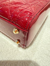 Dior Mini Lady Dior Patent Leather Red preloved Australia - additional photo 4