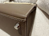 Hermes Kelly 25 Epsom Etoupe SHW Stamp D