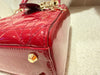Dior Mini Lady Dior Patent Leather Red preloved Australia - additional photo 6