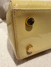 Louis Vuitton Vernis Brea MM Patent Monogram Light Beige