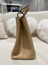 Louis Vuitton Capucines MM Grey Leather Bag