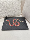 GUCCI GG POUCH WITH GG&SNAKE DETAILS