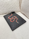GUCCI GG POUCH WITH GG&SNAKE DETAILS