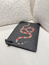 GUCCI GG POUCH WITH GG&SNAKE DETAILS