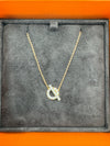HERMES FITNESS PENDANT NECKLACE