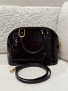 Louis Vuitton Alma BB Patent Amatante