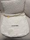 Chanel Large 22 Bag calfskin WHITE (Microchip)
