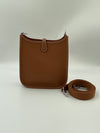 HERMES MINI EVELYNE 16 GOLD GHW STAMP U