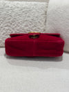 Gucci Small GG Marmont Bag Velvet Red