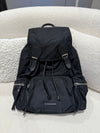 Burberry Nylon Rucksack Backpack Black