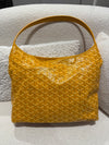 Goyard Boheme Hobo Bag Goyardine Canvas/Calfskin