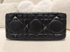 Dior Lady 95.22 Handbag Lambskin Black with Black Hardware Size Medium