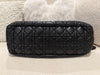 DIOR Miss Dior Flap Cannage Leather Handbag Black