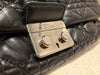 DIOR Miss Dior Flap Cannage Leather Handbag Black
