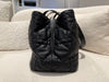 Dior Large Toujours Tote Bag Macrocannage Calfskin Black