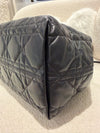 Dior Large Toujours Tote Bag Macrocannage Calfskin Black