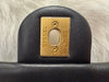CHANEL Flap With Round Handle Lambskin Black/Gold