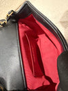 CHANEL Flap With Round Handle Lambskin Black/Gold