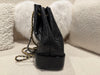 Chanel Small Gabrielle Backpack Calfskin BLACK Multicolour Hardware (Microchip)