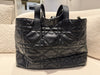 Dior Large Toujours Tote Bag Macrocannage Calfskin Black