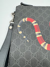 GUCCI GG POUCH WITH GG&SNAKE DETAILS
