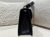 GUCCI SYLVIE TOP HANDLE LEATHER HANDBAG BLACK