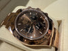 Rolex Cosmograph Daytona 18K ROSE Gold "Chocolate" INDEX Dial Mens Watch
