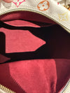 LOUIS VUITTON Speedy 25 White Multicolored