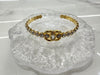 Chanel Shinny Golden Bracelet Size Small
