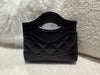 Chanel 24S 31 Nano clutch with chain shiny lambskin black LGHW (microchip)