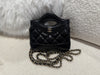 Chanel 24S 31 Nano clutch with chain shiny lambskin black LGHW (microchip)