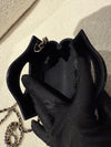 Chanel 24S 31 Nano clutch with chain shiny lambskin black LGHW (microchip)