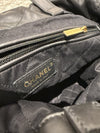 Chanel Black Shiny Calf Leather Backpack 22(Microchip)