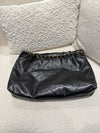 CHANEL 22 Shoulder Bag Calfskin Leather Black(Microchip)