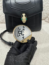 BVLGARI SERPENTI FOREVER CROSSBODY BAG BLACK