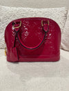 Louis Vuitton Alma BB Patent Indian Rose