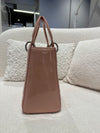 DIOR Medium Lady Dior Patent Pink