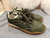 MIU MIU Size 38 Tyre Sneakers Military Green