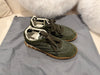 MIU MIU Size 38 Tyre Sneakers Military Green