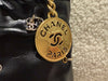 CHANEL MINI 22 BAG SHINY CALFSKIN BLACK with Gold-Tone & Sliver-Tone Metal (MICROCHIP)