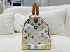 LOUIS VUITTON Speedy 30 White Multicolored