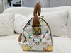 LOUIS VUITTON Speedy 30 White Multicolored