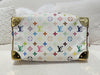 LOUIS VUITTON Speedy 30 White Multicolored