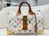 LOUIS VUITTON Speedy 30 White Multicolored