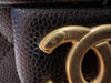 Chanel Medium 25 Bag Caviar Black (Microchip)