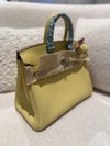 Hermes Birkin 25 Togo JAUNE POUSSIN Stamp W