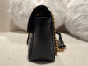 Gucci Medium GG Marmont shoulder Bag Calfskin Black