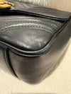 Gucci Medium GG Marmont shoulder Bag Calfskin Black
